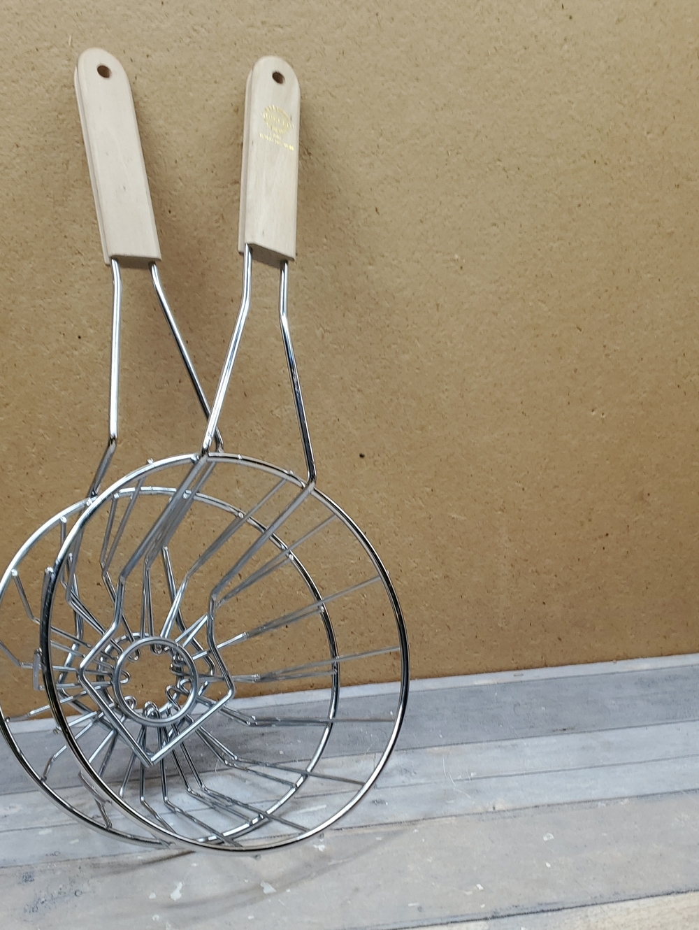 Norpro Wire Tortilla Fry Basket, 4.5 x 0.75 x 8 inches - Set of 2